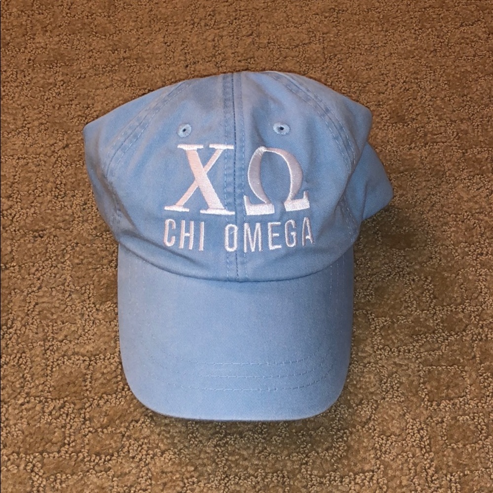 chi omega baseball hat